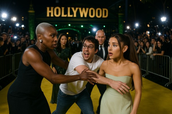 Ariana Grande and Cynthia Erivo