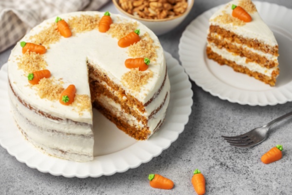 Carrot Cake with Cream Cheese Frosting