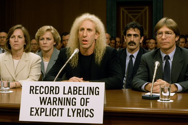 Dee Snider, Frank Zappa, and John Denver