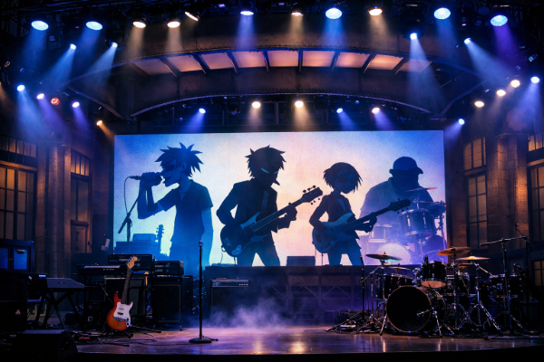 Gorillaz on SNL
