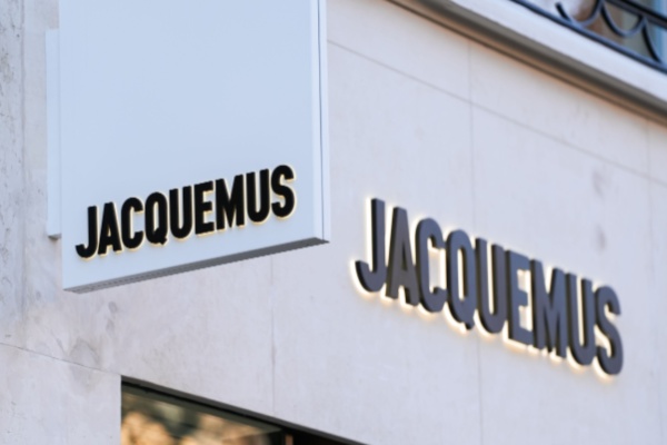 Exterior Jacquemus store with sign