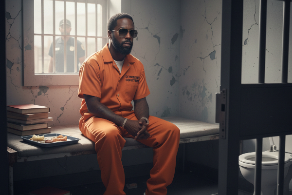 Sean Diddy Combs behind bars
