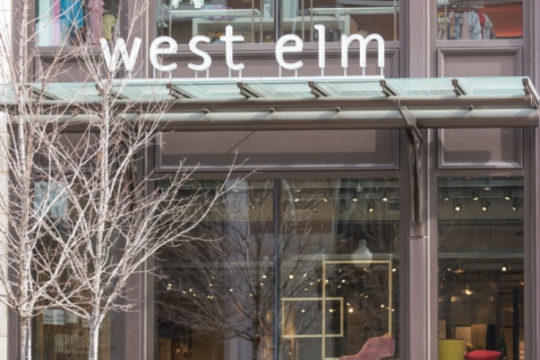 Exterior West Elm store in Salt Lake City