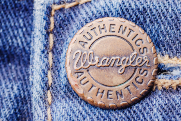 Krasnoyarsk, Russia-July 30 2019 : Jeans Wrangler Labels Closeup , Product  Shot Stock Photo, Picture and Royalty Free Image. Image 136346033.