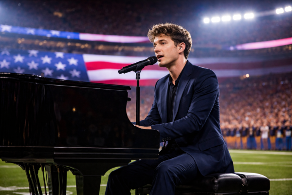 Charlie Puth at Piano for 2026 Super Bowl